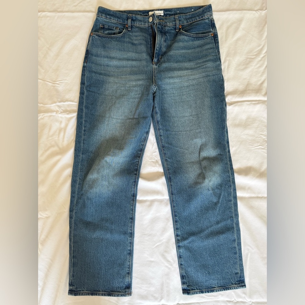 Loft size 10 straight jeans